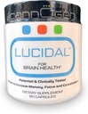 LUCIDAL Nootropics Supplément Cerveau - Soutenir la santé cérébrale pour la mémoire, la concentration et le focus - Un stimulant nutritionnel pour les hommes et les femmes - 90 capsules