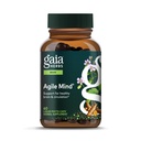 Gaia Herbs Agile Mind - Cerveau et soutien cognitif suppléments à base de plantes - avec racine curcuma biologique, Bacopa, poivre noir, et Ginkgo Biloba - 60 Vegan Liquid Phyto-Capsules (30 jours d'approvisionnement)