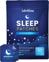 Sleep Patchs for Adults Extra Strength: Soutien au sommeil pour les hommes et les femmes - Meilleur tout naturel Cruelty Free aide au sommeil Alternative 30 Patchs