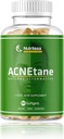 ACNEtane - All Natural Vitamine Supplement for Treating Acne, 90 Veggie Softgels (Treats Hormonal, Puberty, & Cystic Acne Internal)