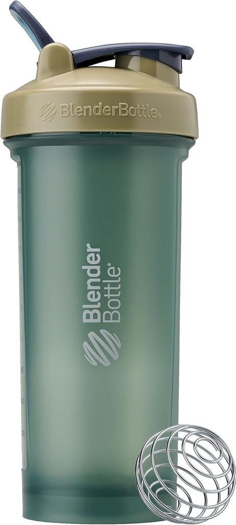 Bouteilles de mélange Classic V2 Bouteille de Shaker Parfaite pour les Shakes Protein et Préentraînement, 4-Ounce, Tan pleine couleur