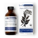 Sirop de baies aînées biologiques - Anthoimmune - Supplément de soutien immunitaire pour les adultes et les enfants - USDA Formule biologique, ultra-prémium de baies aînées noires (4 oz) 24 portions