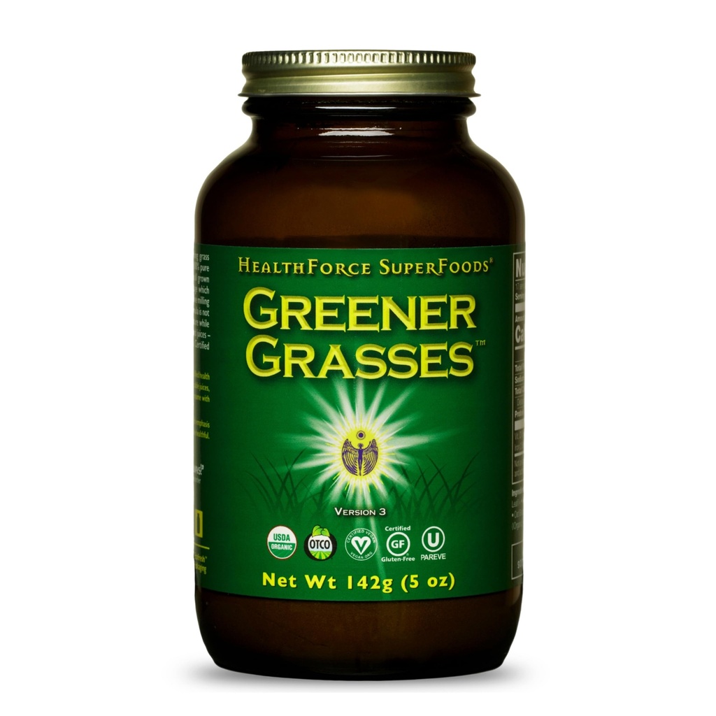 HealthForce Superfoods Herbes plus vertes - Poudre de 5 oz