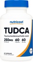 Nutricost Tudca 250mg, 60 Capsules (acide tauroursoxycholique) - Qualité Premium