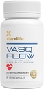 Xtendlife VasQFlow Nitric Oxide Booster - pour la circulation, le flux sanguin, le coeur et le soutien musculaire-avec extrait d'épinards rouges et l'ail vieilli - 1 mois d'approvisionnement (90 comte)