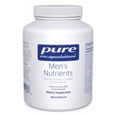 Encapsulations pures Nutriments pour hommes - Supplément minéral multivitamine pour soutenir l'énergie, l'endurance et l'endurance chez les hommes de plus de 40* - avec vitamine D, vitamine C et minéraux traces - 360 capsules