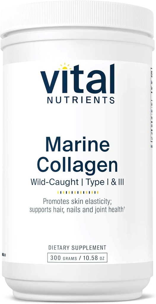 Nutriments vitaux Poudre de collagène marine non aromatisée : Cheveux, peau, ongles et soutien des articulations*