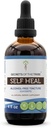 Secrets de la tribu Self Heal Extrait liquide sans alcool, Self Heal (Heal All, Prunella Vulgaris) Supplément de teinture aux herbes séchées (4 FL OZ)