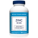La vitamine Shoppe Zinc 50 MG par portion (200 capsules)