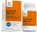 Terry Naturally Cortisol Rescue - Soutien à la réponse au stress avec vitamine C et vitamine B bioactive - Supplément de soutien à la santé et à l'énergie surrénale - 60 capsules (60 portions)