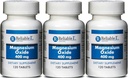 Oxyde de magnésium 400 mg Comprimés de complément alimentaire Générique MegOx 120 Comprimés par boîte de bouteille de 3