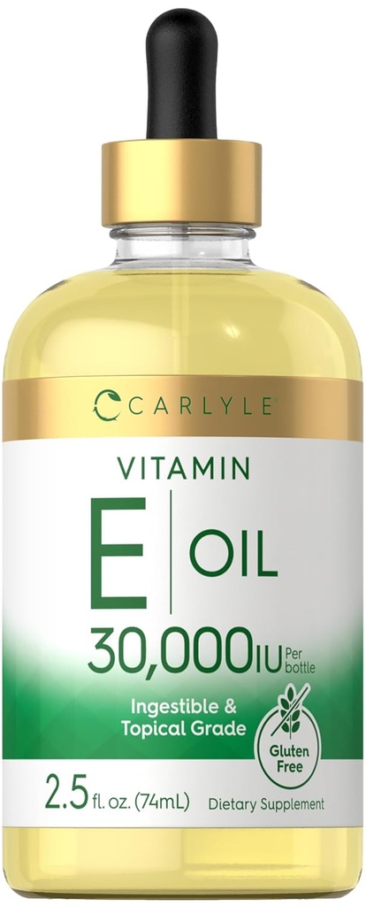 Huile de vitamine E de Carlyle : 30 000 UI 2,5 fl oz.