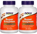 MAINTENANT Aliments Super enzymes, 180 comprimés (180 onglets X 2)