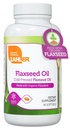 Huile de lin biologique de Zahler - 1000mg de softgels - supplément biologique Omega 3 ALA - sans OGM sans gluten Graine de lin amie des végétariens (90 Nombre)
