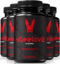 NutraRize (5 Pack) Steelovil Pills, Official Steelovil Capsules for Comprehensive Wellness, All Natural Capsules to Support Energy and Overall Health, Steel ovil Supplement Reviews (300 Capsules)