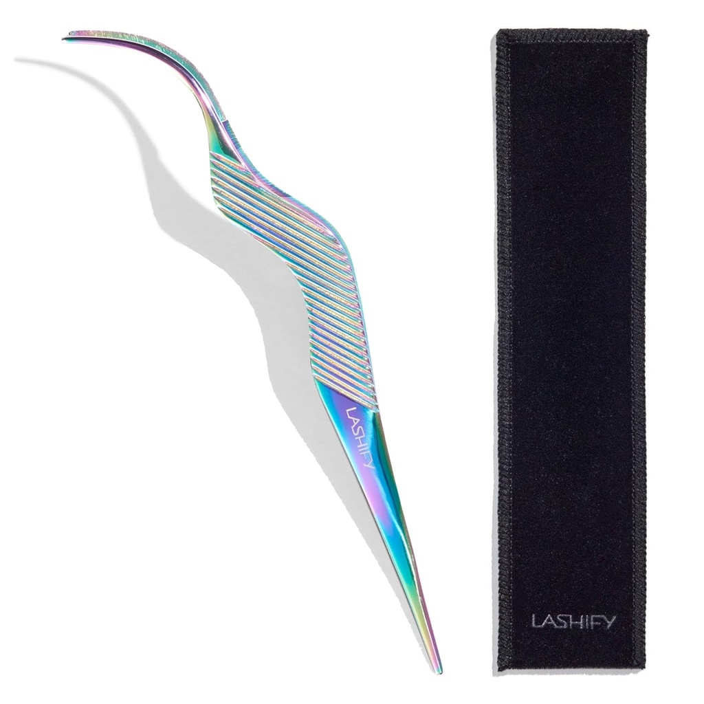 Lashify Fuse Control Wand for False Lashes, L'outil essentiel pour Salon-Qualité Lash Extension Résultats à la maison, Hologram