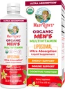 MaryRuth Organics Multivitamine pour les hommes , sans sucre hommes Multivitamine , Vitamines liquides pour les hommes , supplément de soutien immunitaire , santé cognitive et bien-être global , Vegan , non-OGM , 15.22 Fl Oz
