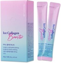 Liquid Multi Collagen Booster, 14 Sticks Beauté Coréenne - 300 DA Anti-Aging & Beauté Intérieure, Collagen 4000mg Elastine 100mg & Acide Hyaluronique 120g - Supplément de Stick de Collagène Moléculaire Faible (Single)