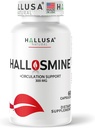 Hallusa Circulation Diosmin Naturelle - Support pour la Circulation et les Veines - DIOSMIN - DIOSMINE- DIOSMINA - Supplément pour la Circulation et le Support de Veine