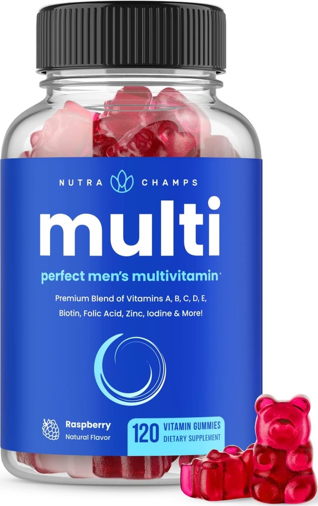 NutraChamps Multivitamine pour les hommes 14+---------------------------------------------------------------------------------------------------------------------------------------------------------------------------------------------------------------------------------------------------