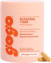 O Positiv GOGO Bloating & Gas Digestive Relief - Enzymes digestifs pour Bloating Relief & Water Release - Suppléments de gaz avec Bromélain, Ginger Root et Thistle Lait - 30 portions (paquet de 1)