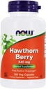 MAINTENANT Hawthorn Berry 540mg, 100 gélules (paquet de 4)