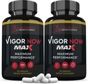 Justified Laboratories (2 Pack Vigor Now Max 1600MG Advanced Men's Health Formula 120 Capsules