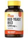 Gélules de riz de levure rouge Sundance $ 1200mg $ 90 Comte $ Supplément à base de plantes traditionnelles $ Formule sans OGM et sans gluten