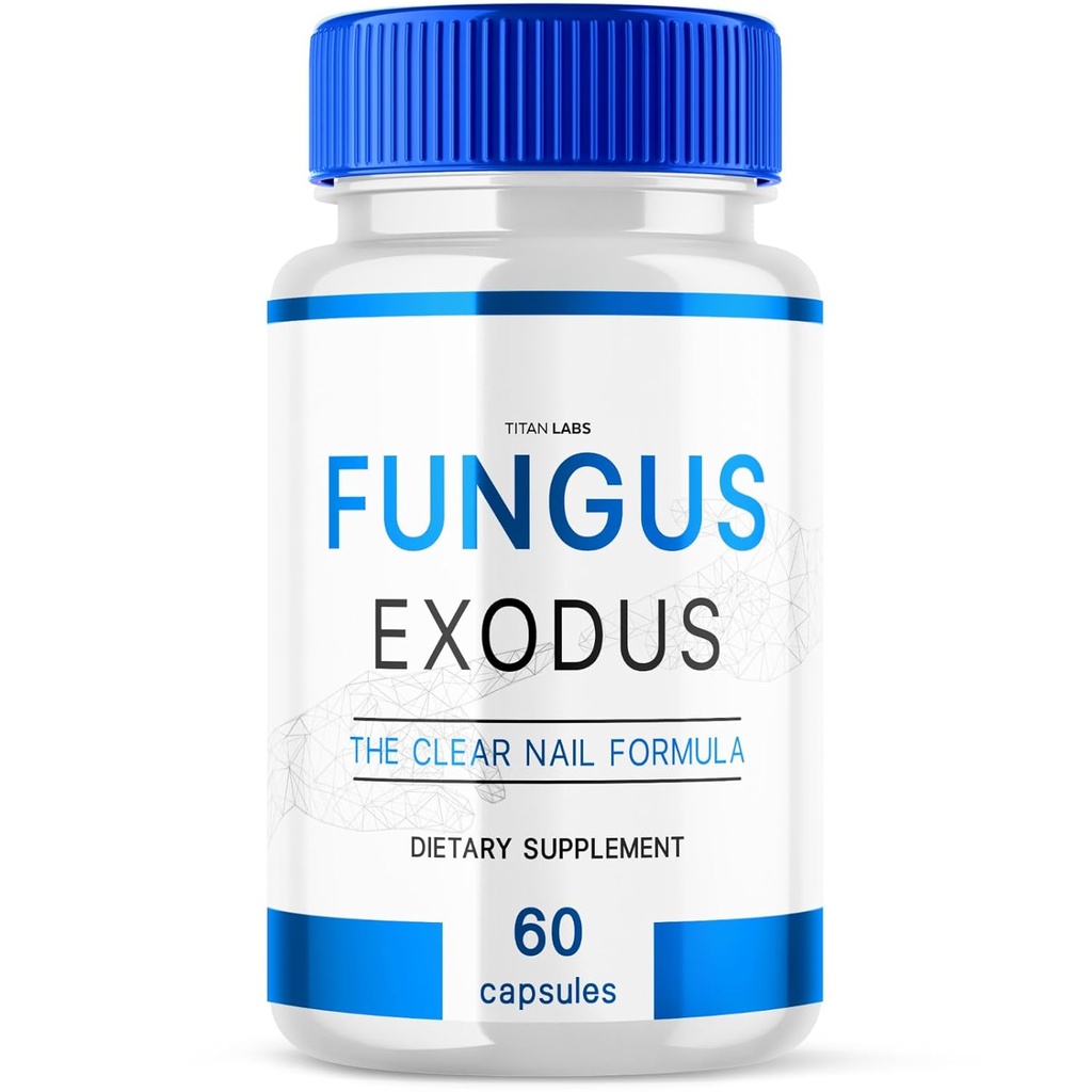 Fongus Exode Les pilules de formule de ongles clairs, Fongus Nails Probiotique 60 Compte