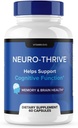 Supplément Neuro Thrive Cerveau, Neuro Thrive pour mémoire, Neuro Thrive PQQ pour réduire les effets négatifs du brouillard cérébral, Neuro Thrive Fonction cognitive, NeuroThrive Examens Neuro-Thrive (60 Capsules)