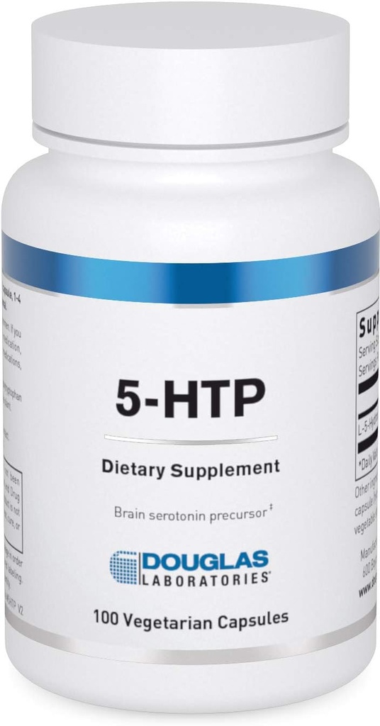 Laboratoires Douglas - 5-HTP (50 mg.) - Précurseur de la sérotonine cérébrale - 100 capsules