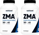 Nutricost ZMA 180 Capsules (2 bouteilles)