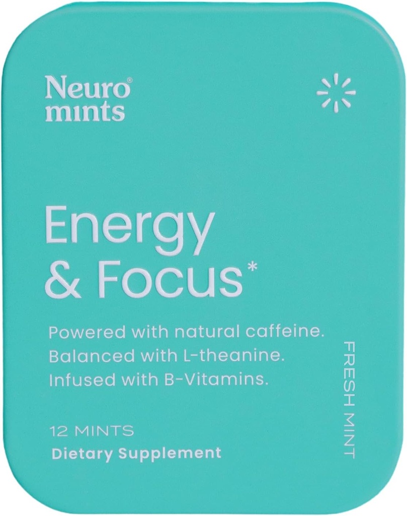 Neuro, Menthes Énergie Focus Monnaie simple, 12 comtes
