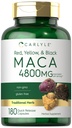 Carlyle Maca Capsules de racine pour les femmes et les hommes