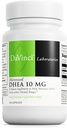 DAVINCI Labs Micronised DHEA 10mg - Aide à soutenir le vieillissement en santé, l'équilibre hormonal, la santé cérébrale, la fonction thyroïdienne et plus - Végétarien, sans gluten - 90 capsules