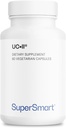 Supplément Supersmart UC II 40mg par jour (Collagène de Premium) - Supplément de collagène de type II non dénaturé - 60 capsules végétariennes