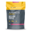 Purbolics Aminos + Énergie , soutient la récupération, l'énergie et la concentration , 95mg de caféine, 0 sucre et 60 portions (Razzle Dazzle)