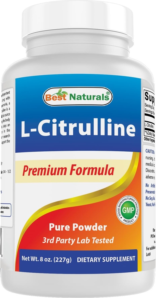 Best Naturals L-Citrulline Powder 8 OZ (8 OZ (Pack of 1))