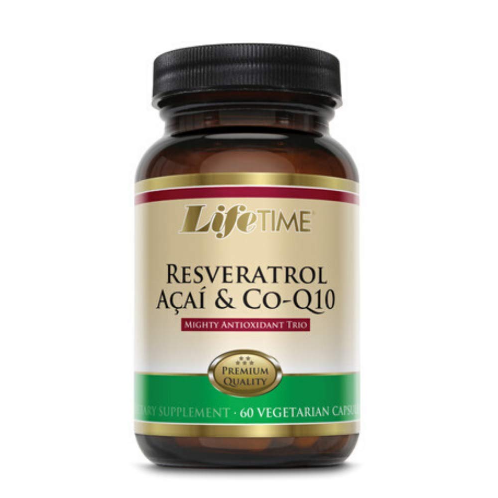 Resvératrol, Acai & CoQ10, Cape de Veg (Btl-Glass)