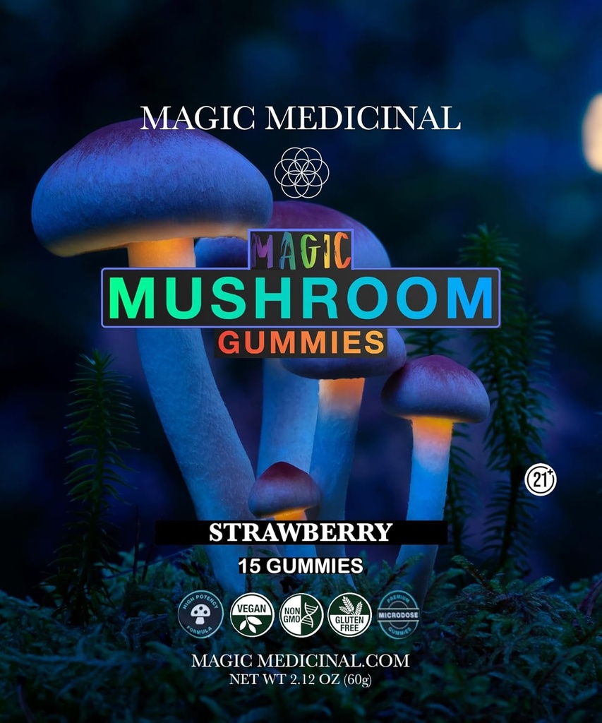Gummies magiques de champignons médicinaux