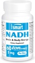 Supersmart - NADH 5mg par jour (dinucléotide d'adénine de Nicotinamide réduit) - Supplément NADH - Piles d'énergie