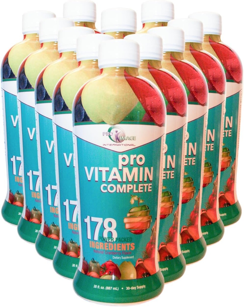 12-30 Oz Bottles Pro Vitamin Complete Liquid Vitamin