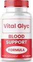 (1 Pack) Capsules Glyc Vital - Formule officielle de soutien du sang, Nettoyeur de vaisseaux Glyc Vital, Pilules Glyco Optimizer Vital, Soutient la santé et le bien-être, Poudre Glyc Vital (60 Capsules)