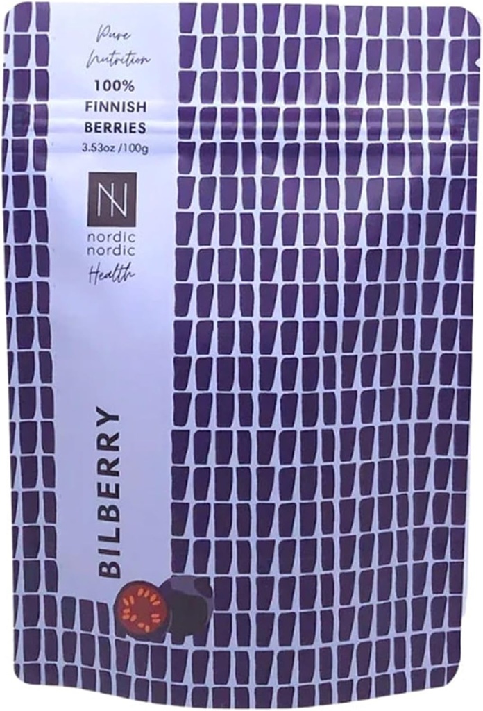 Poudre de bilberry, puissant antioxydant Superfood (100 Gram)