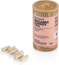 Turkey Tail Mushroom Organic (Trametes Extract) 60 capsules de légumes - Supplément de soutien immunitaire; favorise la croissance des bactéries bénéfiques dans le Gut + stimule l'énergie