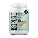 Poudre de protéines à base de plantes isopure, sans lactose, sans gluten, avec fer, non aromatisé, 20g de protéines végétales par portion, 1.15 Lb, 20 portions