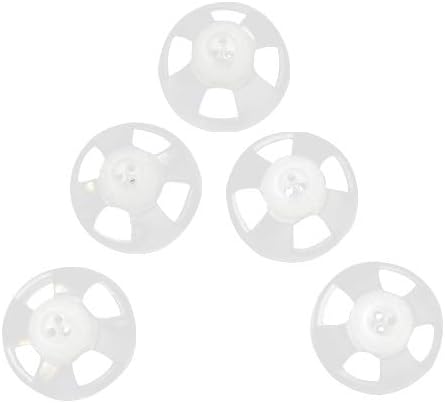 Pièce d'oreille d'aide auditive Domes ouverts 6mm 5-Pack confortable PSAP (Personal Sound Amplificateurs Product) Kit Conseils d'oreille Invisible, parfait pour l'air ouvert (Open fit), sauf pour RIC