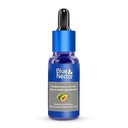Sérum bleu du nectar sous les yeux avec niacinamide à base de plantes de l'amidon de pomme de terre et Papaya. Sérum des cercles foncés avec formule de raffermissement avancé de la peau pour les yeux.