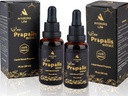 Extrait naturel de propolis d'abeille, 30 mL, booster avancé du système immunitaire de teinture liquide et la défense saisonnière, supplément à base de plantes à haute puissance pure, non-OGM (Propolis (2) Pack)...