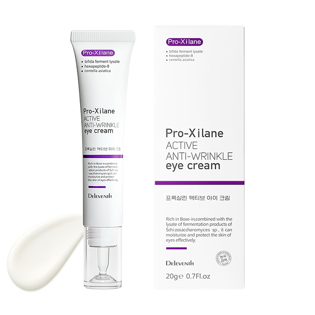 Deleventh Coréen marque Pro-Xilane actif anti-rides crème pour les yeux 20g / Anti-Aging, Anti-Oxydation, Fade Fine Lines, réduit les rides, les cercles sombres et la suffisance pour les yeux jeunes et brillants